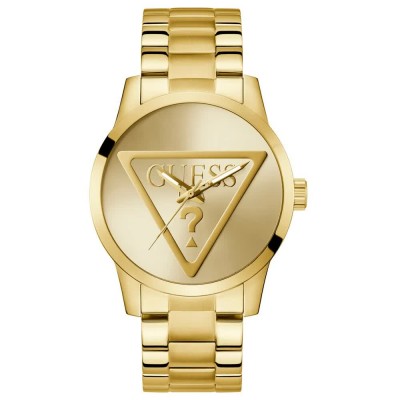 часовник,часовници,guess,badge,44mm,5atm,quartz,analogical,watch,golden,(gold,champagne,mineral)