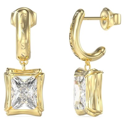 бижутерия,guess,bamboo,earrings,golden,(gold)