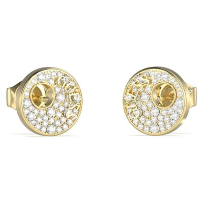 бижутерия,guess,blooming,summer,jube05225,earrings,golden,(gold)