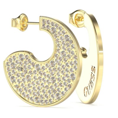 бижутерия,guess,blooming,summer,jube05229,earrings,golden,(gold)