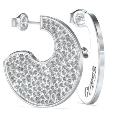 бижутерия,guess,blooming,summer,jube05229,earrings,silver,(silver)