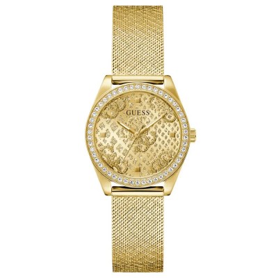 часовник,часовници,guess,boa,32mm,3atm,quartz,analogical,woman,watch,golden,(gold,champagne,mineral)