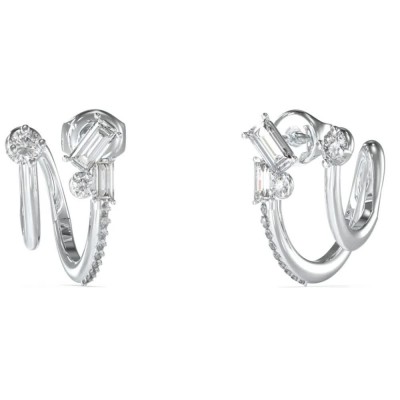 бижутерия,guess,chandelier,earrings,silver,(silver)