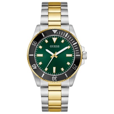 часовник,часовници,guess,cliff,43mm,5atm,quartz,analogical,watch,golden,(silver,gold,green,mineral)