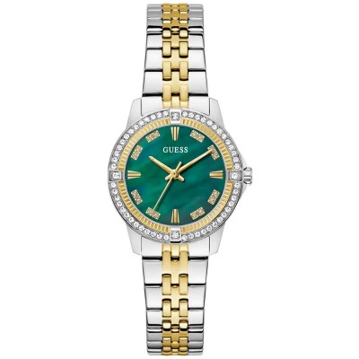 часовник,часовници,guess,colette,32mm,3atm,quartz,analogical,woman,watch,golden,(silver,gold,green,mineral)