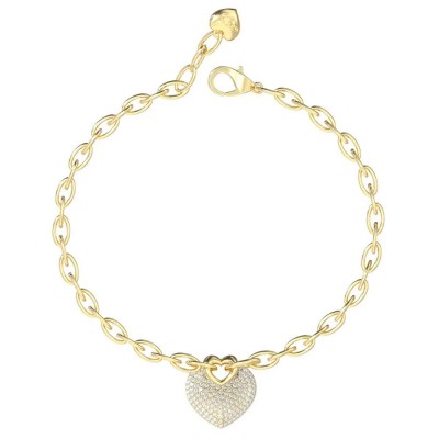 бижутерия,guess,crazy,in,love,jubb05214,bracelet,golden,(gold)