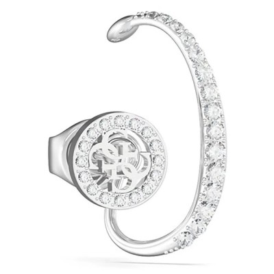 бижутерия,guess,crazy,jube03292,earrings,silver,(silver)