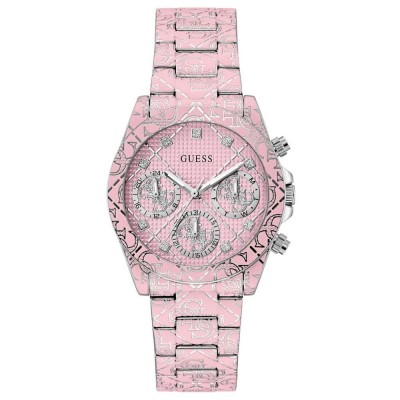 часовник,часовници,guess,gemma,38mm,5atm,quartz,analogical,woman,watch,pink,(pink,pink,mineral)