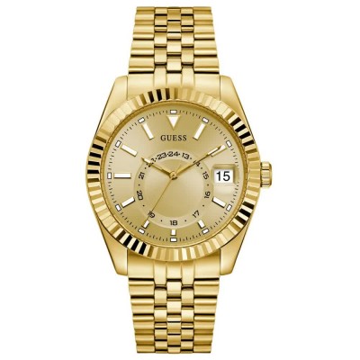 часовник,часовници,guess,jaden,42mm,5atm,quartz,analogical,watch,golden,(gold,champagne,mineral)