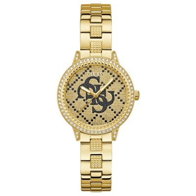 часовник,часовници,guess,lace,34mm,3atm,quartz,analogical,woman,watch,golden,(gold,champagne,mineral)