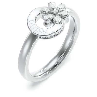 бижутерия,guess,lily,ring,silver,(silver)