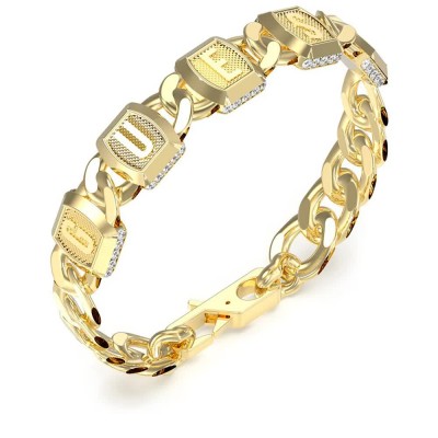 бижутерия,guess,lion,king,logo,bracelet,golden,(gold)
