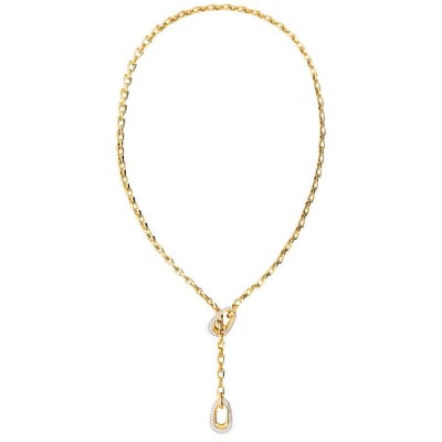 бижутерия,guess,majestic,pave,necklace,golden,(gold)