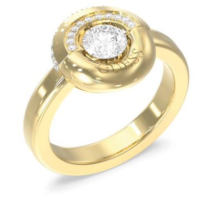 бижутерия,guess,majorelle,ring,golden,(gold)