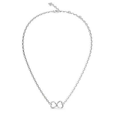 бижутерия,guess,mon,amour,necklace,silver,(silver)