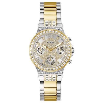 часовник,часовници,guess,moonlight,36mm,3atm,quartz,analogical,woman,watch,golden,(silver,gold,silver,mineral)