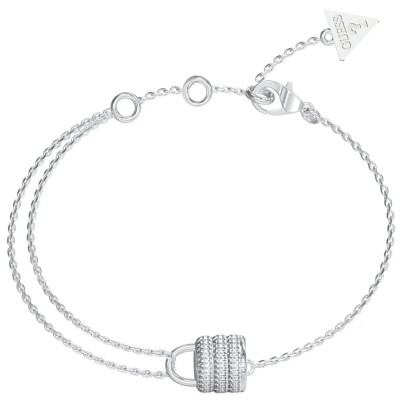 бижутерия,guess,my,secret,bracelet,silver,(silver)