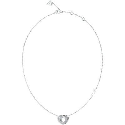 бижутерия,guess,perfect,necklace,silver,(silver)
