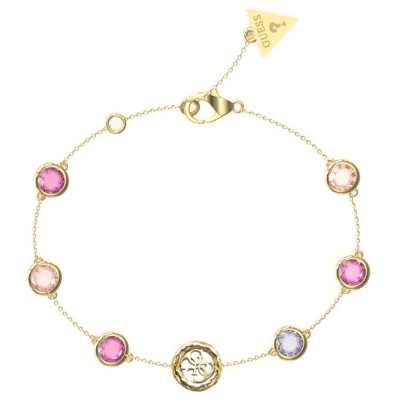 бижутерия,guess,petra,bracelet,golden,(gold,pink)