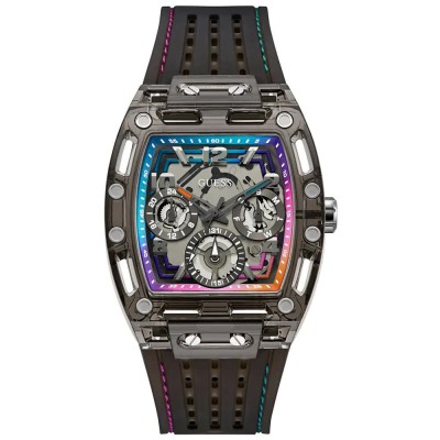 часовник,часовници,guess,phoenix,41.50mm,5atm,quartz,analogical,watch,silver,(black,black,multicolor,mineral)
