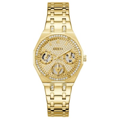часовник,часовници,guess,quinn,36mm,5atm,quartz,analogical,woman,watch,golden,(gold,champagne,mineral)