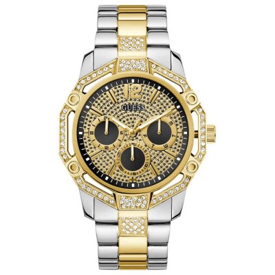 часовник,часовници,guess,regal,46mm,3atm,quartz,analogical,watch,golden,(silver,gold,black,mineral)