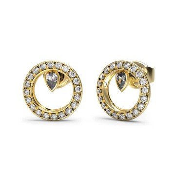 бижутерия,guess,tiny,dancer,jube04655,earrings,golden,(gold)