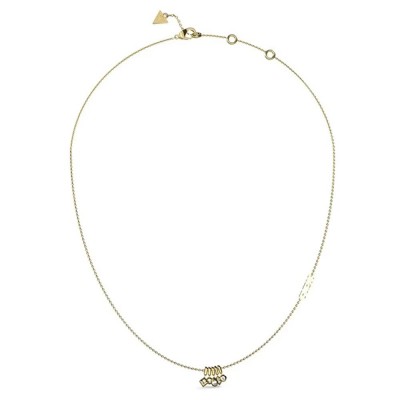 бижутерия,guess,tiny,dancer,jubn04646,necklace,golden,(gold)