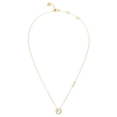 бижутерия,guess,tiny,dancer,jubn04657,necklace,golden,(gold)