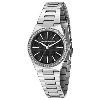часовник,часовници,karl,lagerfeld,hamburg,30mm,5atm,quartz,analogical,woman,watch,silver,(silver,black,)