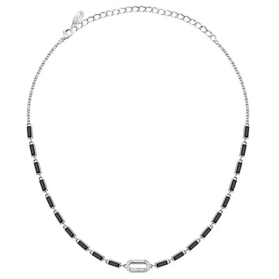 бижутерия,karl,lagerfeld,klayc07,necklace,silver,(silver,white,black)