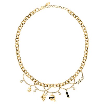бижутерия,karl,lagerfeld,klayd01,necklace,golden,(silver,gold,white)