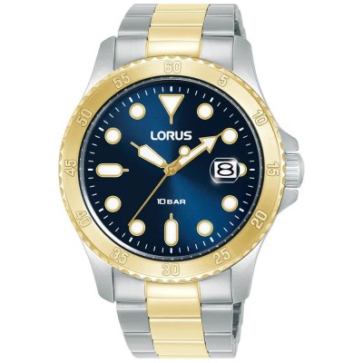 часовник,часовници,lorus,watches,rs970dx9,42mm,10atm,quartz,analogical,watch,golden,(gold,blue,mineral)