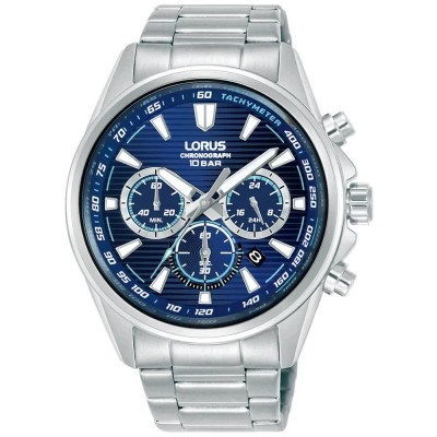 часовник,часовници,lorus,watches,rt321lx9,43mm,10atm,quartz,analogical,watch,silver,(silver,blue,mineral)