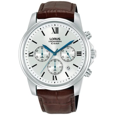 часовник,часовници,lorus,watches,rt343lx9,42mm,10atm,quartz,analogical,watch,silver,(brown,white,mineral)