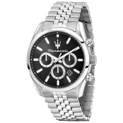 часовник,часовници,maserati,attrazione,r8853151022,43mm,5atm,quartz,analogical,watch,silver,(silver,black,mineral)
