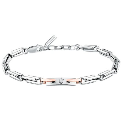 бижутерия,maserati,iconic,bracelet,silver,(silver,rose,gold)