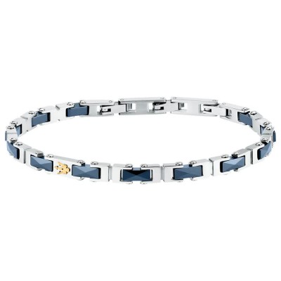 бижутерия,maserati,jm226atz82,bracelet,silver,(silver,blue)