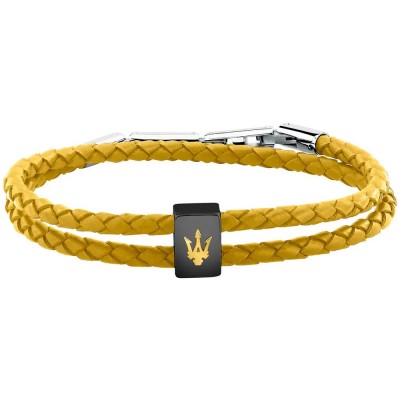 бижутерия,maserati,jm226ave45,bracelet,yellow,(silver,black)