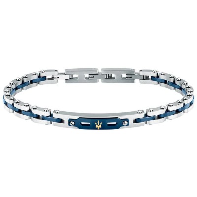 бижутерия,maserati,jm424axu10,bracelet,silver,(silver,gold,blue)