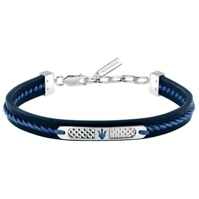 бижутерия,maserati,jm525ave30,bracelet,blue,(silver,blue,black)