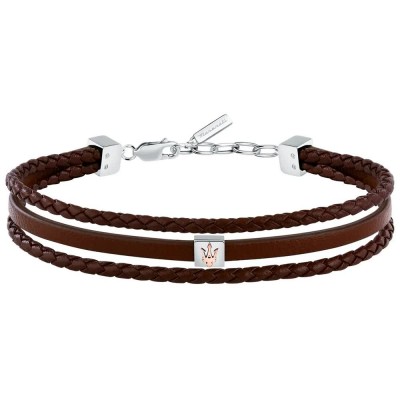 бижутерия,maserati,jm525ave33,bracelet,brown,(silver,rose,gold,brown)
