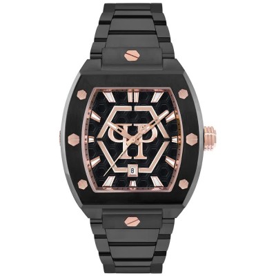 часовник,часовници,philipp,plein,hexagon,phantom,44mm,5atm,quartz,analogical,watch,black,(black,black,mineral)