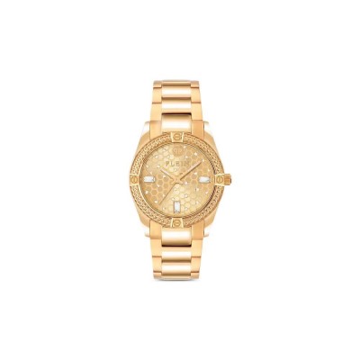 часовник,часовници,philipp,plein,icon,chain,36mm,5atm,quartz,analogical,woman,watch,golden,(gold,gold,mineral)