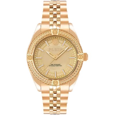 часовник,часовници,philipp,plein,icon,chain,43mm,5atm,quartz,analogical,watch,golden,(gold,gold,mineral)