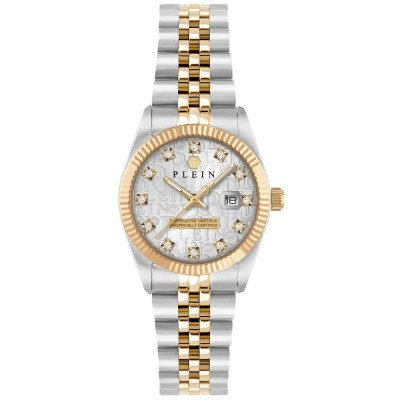 часовник,часовници,philipp,plein,new,date,superlative,28mm,5atm,quartz,analogical,woman,watch,silver,(gold,grey,mineral)