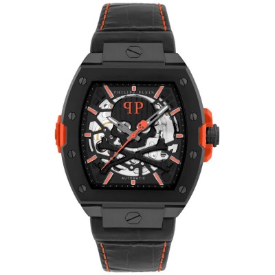часовник,часовници,philipp,plein,the,skeleton,2.0,44mm,5atm,automatic,analogical,watch,black,(black,black,red,mineral)