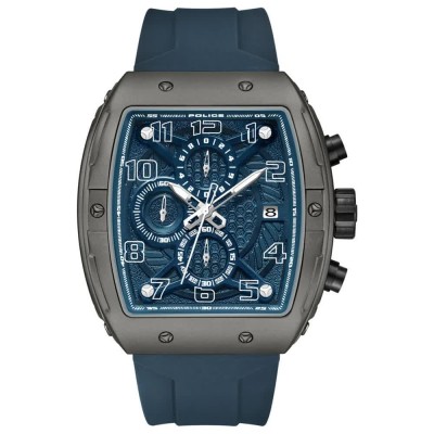 часовник,часовници,police,coswig,45mm,5atm,quartz,analogical,watch,blue,(blue,blue,mineral)