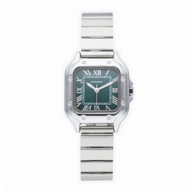часовник,часовници,radiant,chris,27.50mm,3atm,quartz,analogical,woman,watch,silver,(silver,green,mineral)
