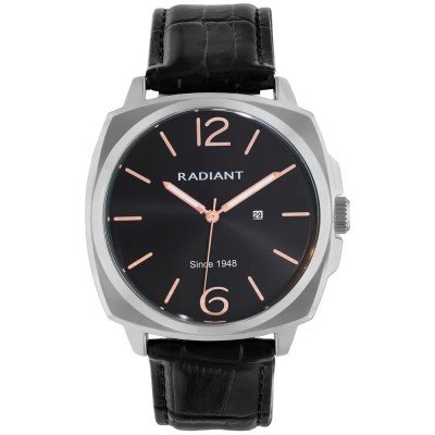 часовник,часовници,radiant,paul,42mm,5atm,quartz,analogical,watch,silver,(black,black,mineral)